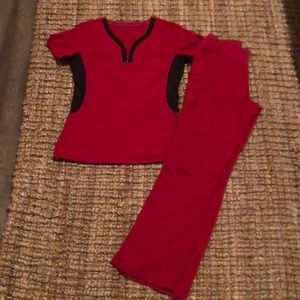 Healing hands scrub set